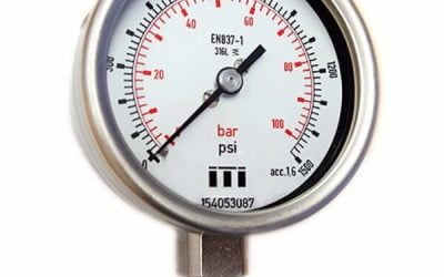 63mm (2.5″) All SS Process Pressure Gauge DIN Case