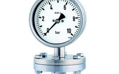 100mm (4″) Safety Pattern Diaphragm Pressure Gauge