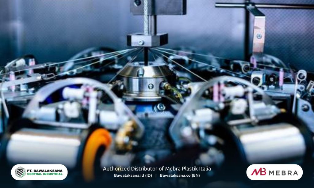 Components of Pneumatic Tubing, Materials, and Manufacturing Process 1 Braiding Process by Mebra Plastik Italia Bawalaksana ID