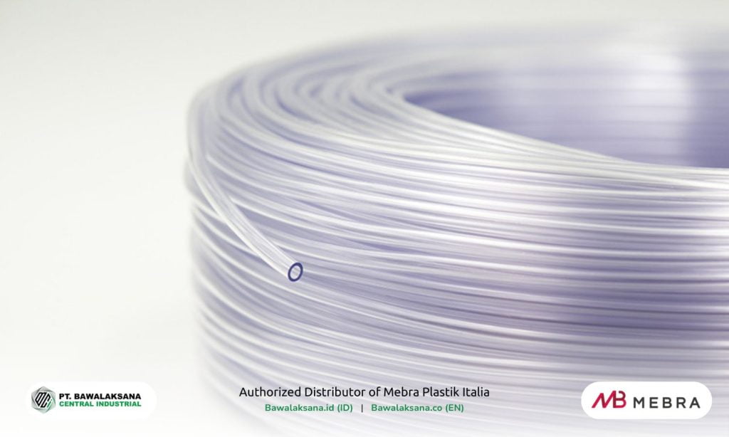 Food-Grade Pneumatic Hoses for the Food & Beverage Industry 7 Selang PVC Crystal Food Grade by Mebra Plastik Italia - Bawalaksana ID