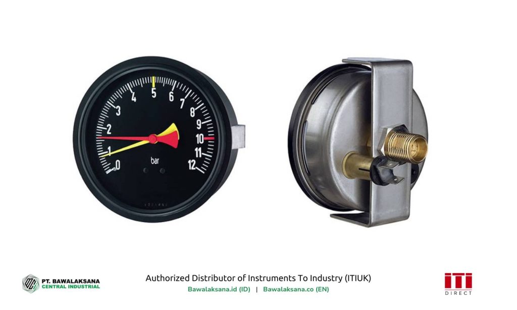 Rail Industry Pressure Gauge (DIN 38030-2009-02) by ITIUK - Bawalaksana ID