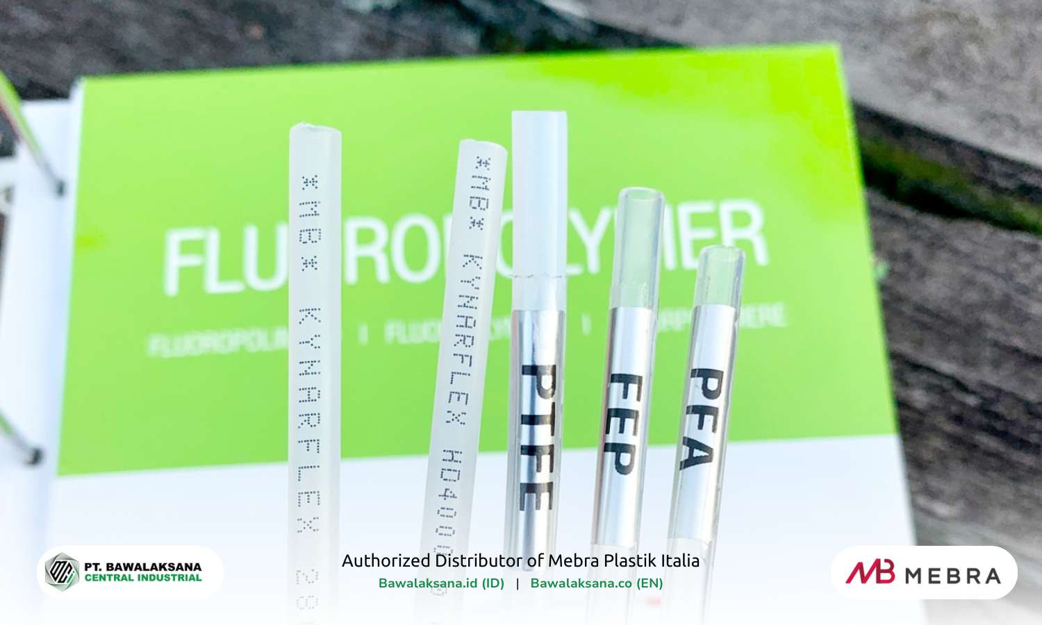 Selang Teflon tahan panas dan keluarga Fluoropolymer lainnya