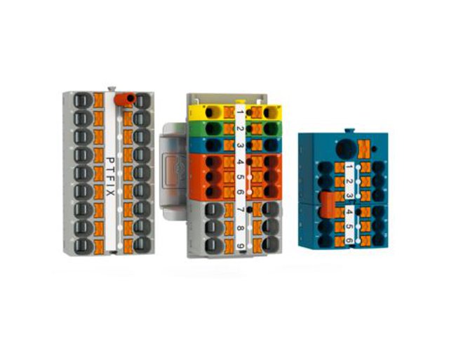 Distribution blocks and device terminal blocks Distribution blocks and device terminal blocks
