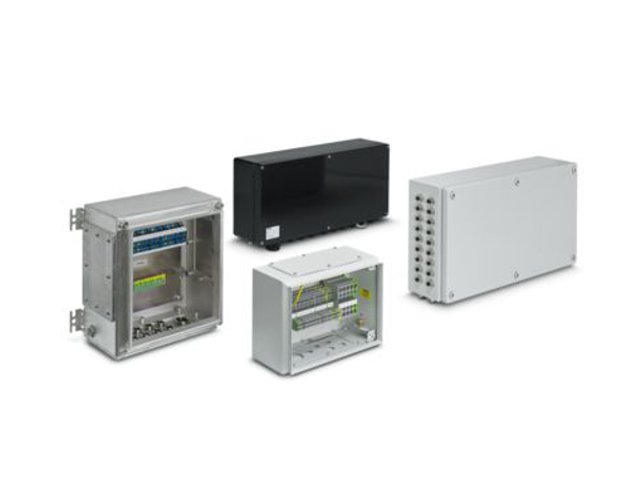 Junction boxes and empty enclosures Junction boxes and empty enclosures