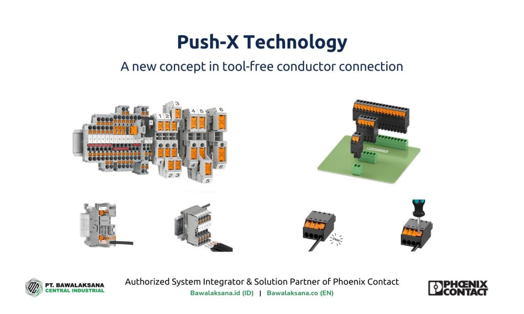 Push-X Technology for Terminal Blocks and PCBs Manufactured by Phoenix Contact