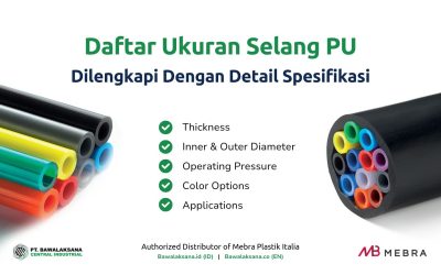 List of PU (Polyurethane) Hose Sizes & Specifications